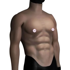 Áo Dạng Silicone Cosplay Cơ Bắp Thân Hình 6 Múi Vạm Vỡ