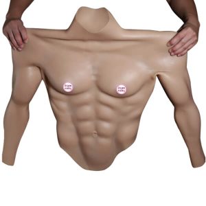 Áo Dạng Silicone Cosplay Cơ Bắp Thân Hình 6 Múi Vạm Vỡ